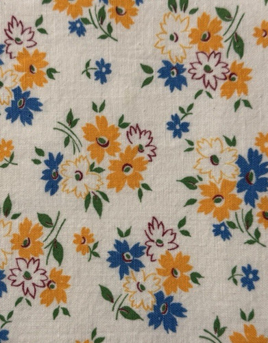 Vintage 1930s feedsack fabric - 1930s,