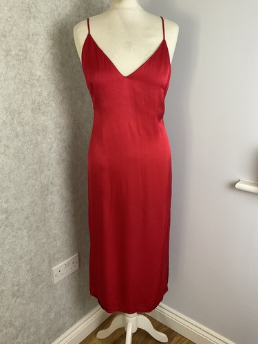 Tigerlily red satin slip dress - tigerlily,
