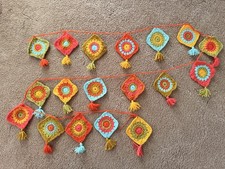 Crochet bunting 400cm long - crochet,