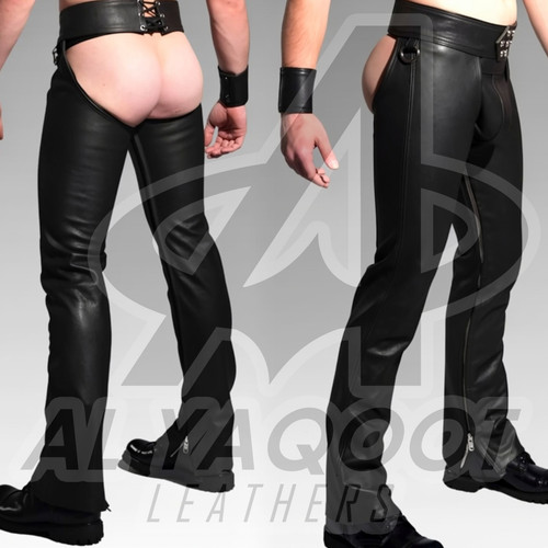Genuine leather bondage - genuine, chaps