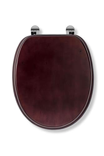 Solid wood toilet - wood, seat