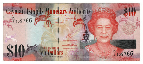 Cayman islands dollars 2014 - islands,