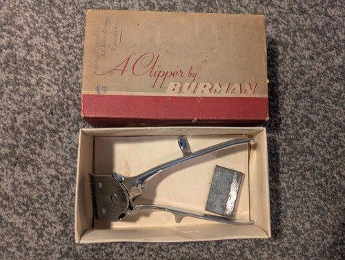 Vintage burman hair clippers - hair,