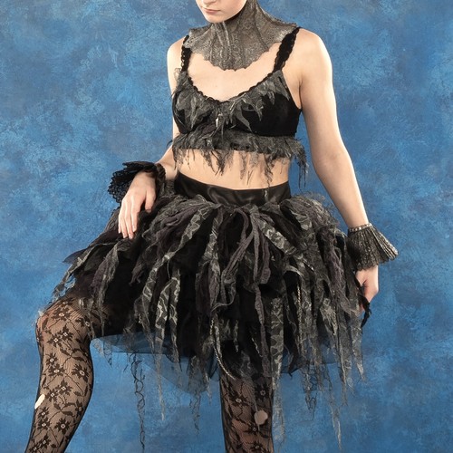 Black swan goth - black, apocolyptic