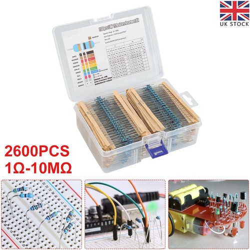 2600pcs resistors assortment - resistors,