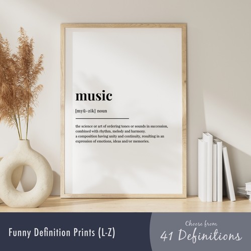 Funny definition poster prints - funny,