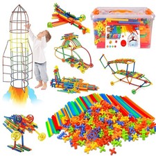 1000PCS Building Straws