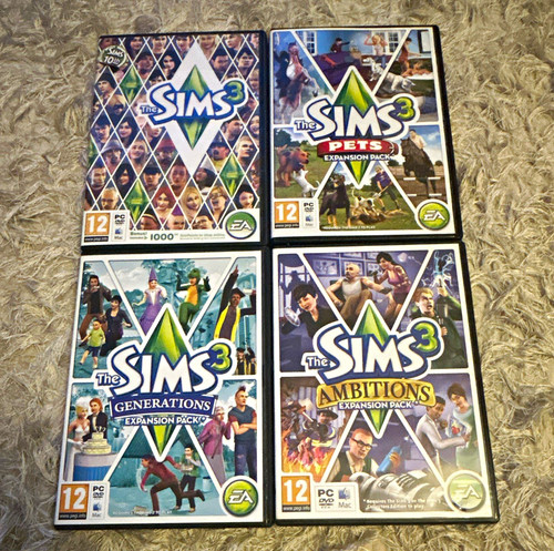 The sims mac bundle - sims, 3