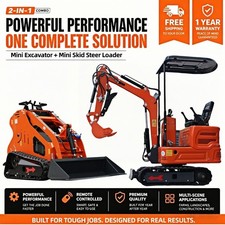 New Mini Excavator w/Pilot