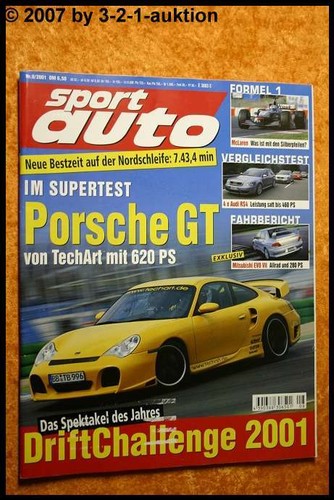 Sport auto porsche - sport, 8/01