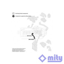 Fits Vauxhall Zafira 1999-2005 2.0 DTI Turbo Hose Mity 24442216