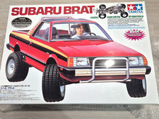Tamiya 1/10 RC Subaru Brat First Limited Silver Plated Frame 58384 