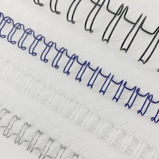 Metal Binding Wires 6mm 8mm 10mm 12mm 14mm 16mm 200x 250x Colour 34 loop A4 3:1