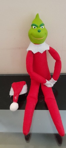 Grinch elf the ledge prop - grinch,