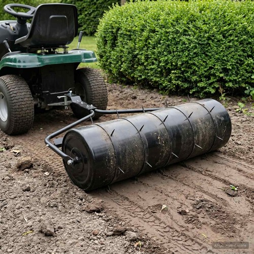 Garden lawn roller pull - lawn,