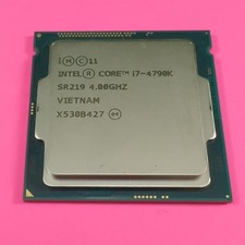 Intel Core i7-4790K 4.00 GHz CPU Processor 4 Core Socket LGA1150 Haswell 4th Gen