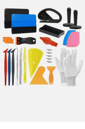 45pcs car vinyl wrap tool - car,