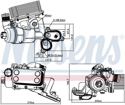 Nissens engine oil - nissens, for