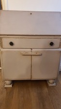 Bureau Writing Desk Cabinet Annie Sloan Paloma Distressed Vintage Shabby Chic