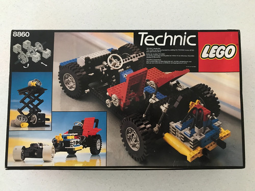 Lego technic 8860 car chassis - car,
