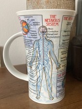 Dunoon Fine Bone China BODY WORKS Tall Latte Mug Cup -NEW/UNUSED