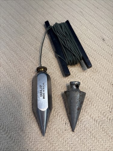 Vintage dunlap plumb - dunlap, +