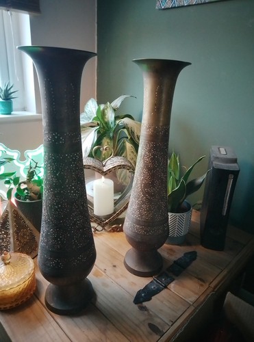 Morrocan copper vases - morrocan, 2