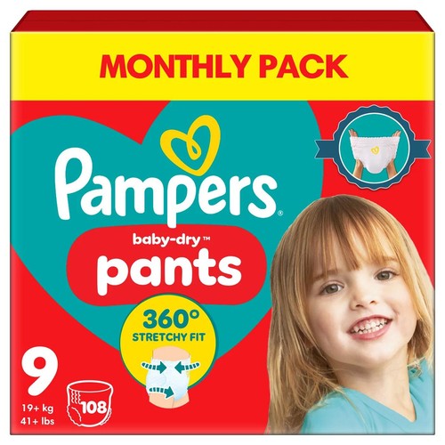 Pampers baby dry size9 - size9, diaper