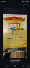 Original theatre poster babes - theatre,