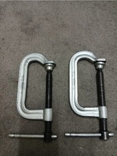 2x Bessey C Clamps  100x60 4"