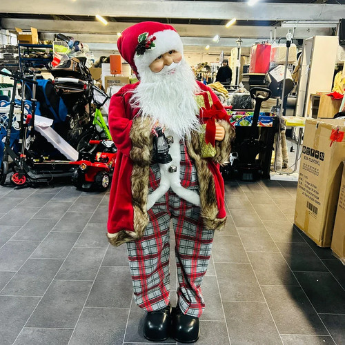 Musical standing santa claus - musical,