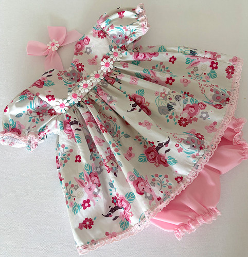 Dolls clothes 16 pink - dolls, 15"