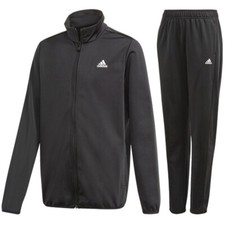 Adidas Boys Kids Tracksuits Top Bottoms Essential Track Pant Tracksuit Black
