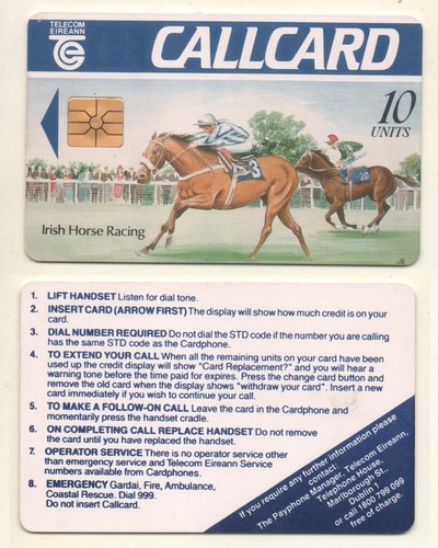Telephone card call 1990s - card,