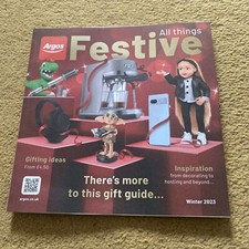 NEW ARGOS All Things Festive Winter CATALOGUE 2023 Christmas Gift Guide Ideas UK