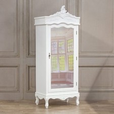 French white single door - white,
