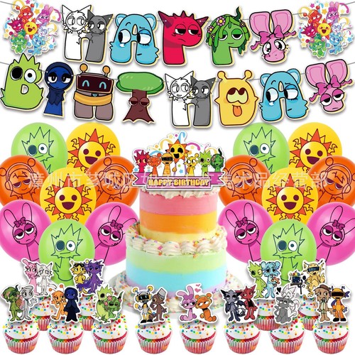 Sprunki birthday party - birthday,