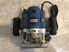 Powercraft PBF-1200 Variable Speed Plunge Router 230v 1200W Used Working Order
