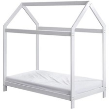 Kinder Valley Wooden Toddler Bed House White RRP 149.00 lot GD