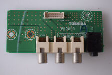 Toshiba 32WLT66 Side AV Input PCB V28A000005A2 PE0029A-2