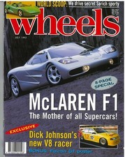 WHEELS car Magazine July 1992