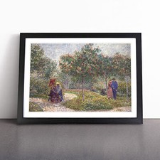 Garden With Courting Couples