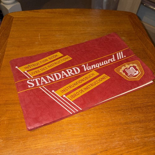 Standard vanguard iii saloon - iii,