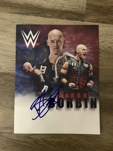 Baron corbin autograph signed - baron,