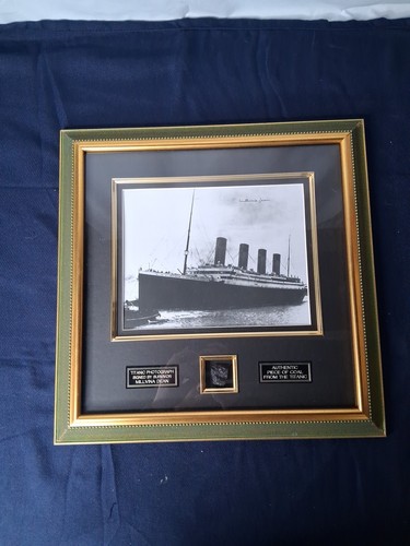 Titanic photograph signed - photograph, by
