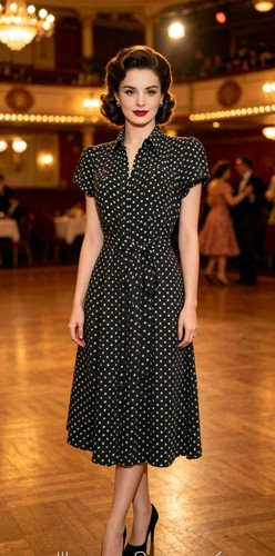 Vintage 1940s 1950s style
