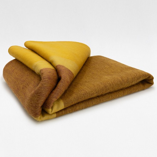 Gold striped alpaca wool - alpaca,