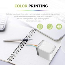 Handheld Mini Full Color Printer Wireless WiFi with Detachable Ink DIY