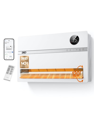 Dreo smart wall mounted - dreo,