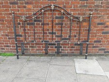 Vintage Metal Bed Headboard